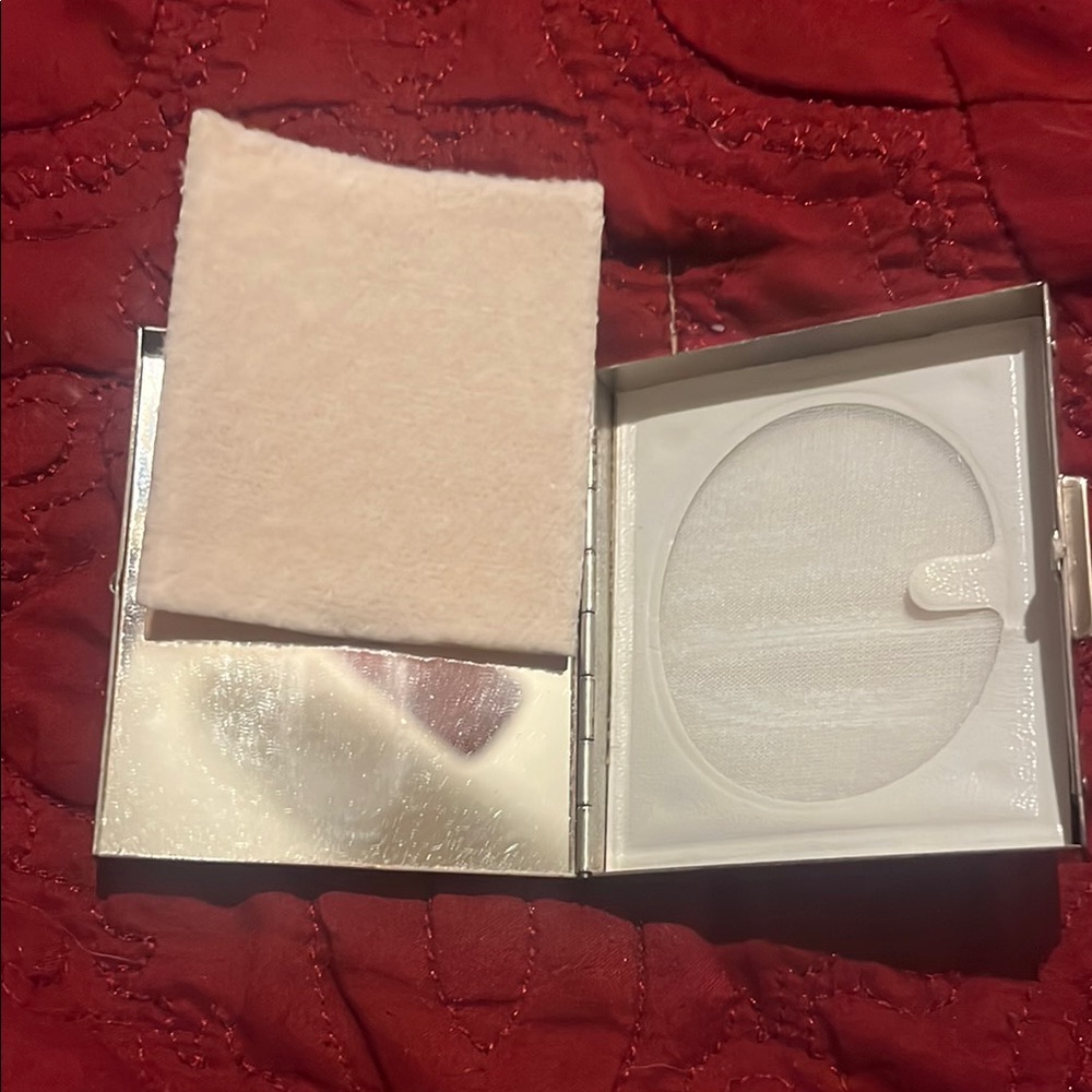 Masonic Silver and Gold Decorative Makeup compact with Mirror Vintage - Picture 5 of 7